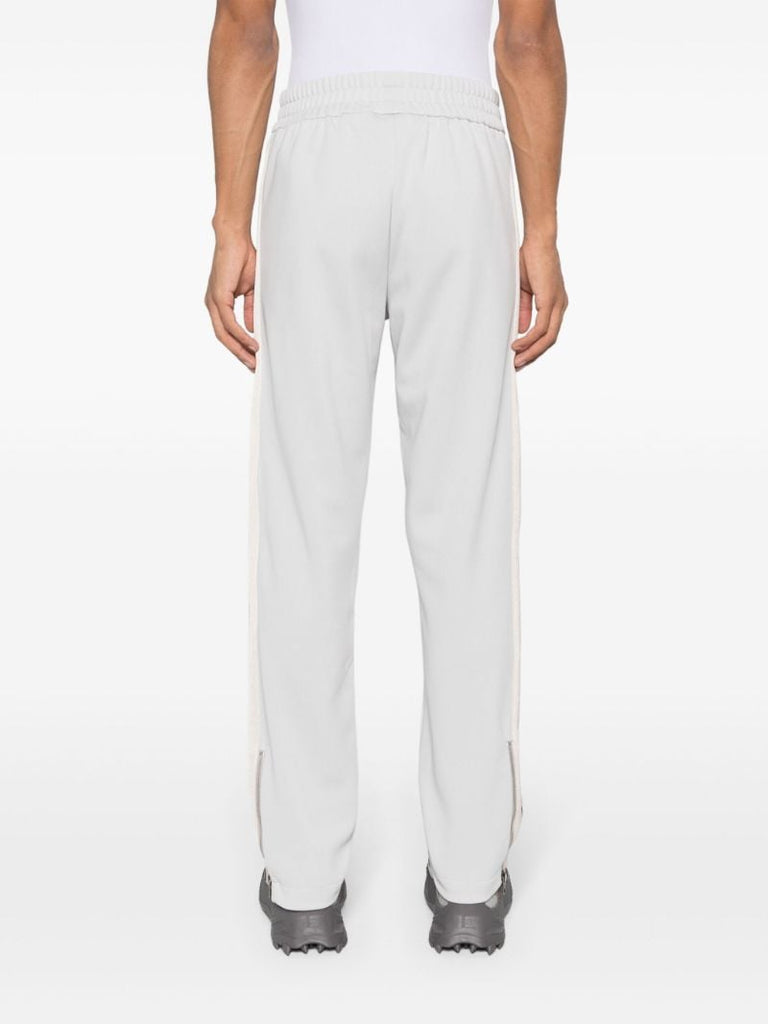 Grey Monogram-embroidered Track Pants