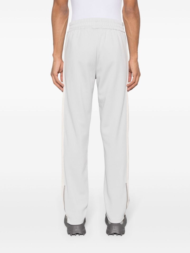 Grey Monogram-embroidered Track Pants