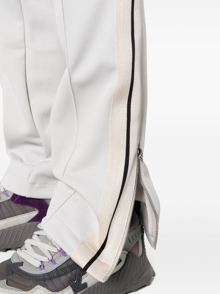 Grey Monogram-embroidered Track Pants