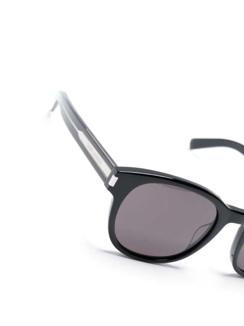 Black Sl 620 Round-frame Sunglasses