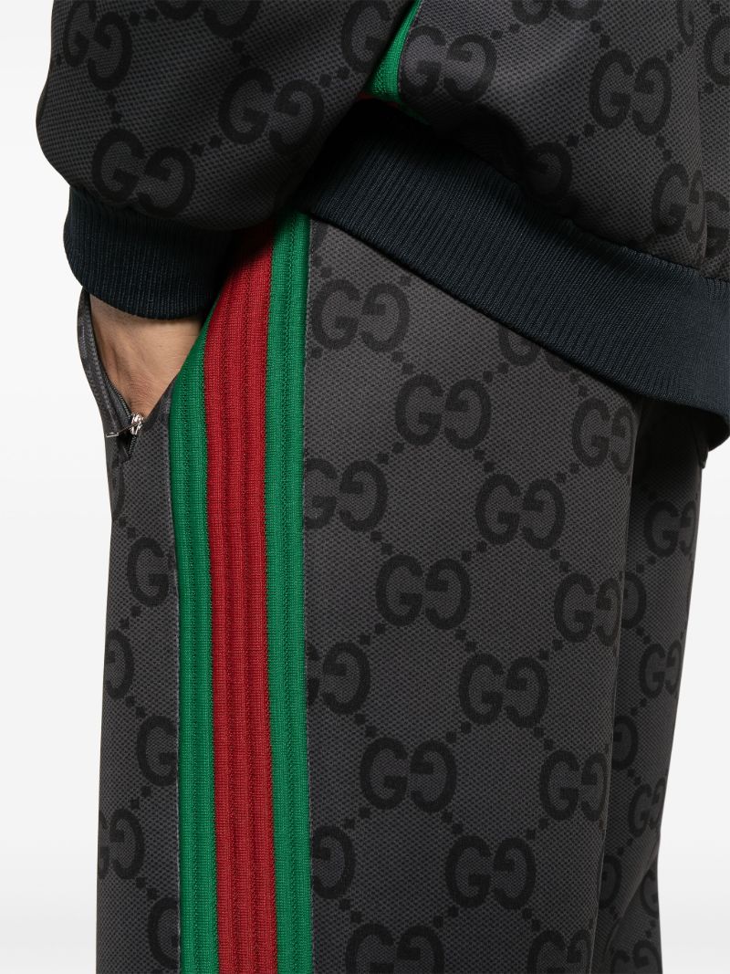 Grey Jumbo Gg Track Pants