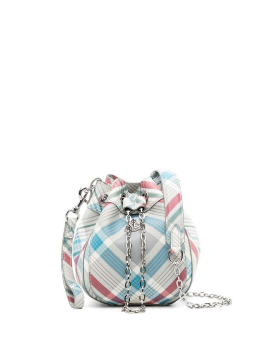Multicolour Chrissy Leather Bucket Bag