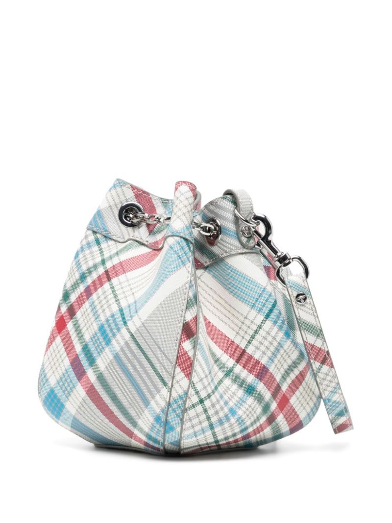 Multicolour Chrissy Leather Bucket Bag