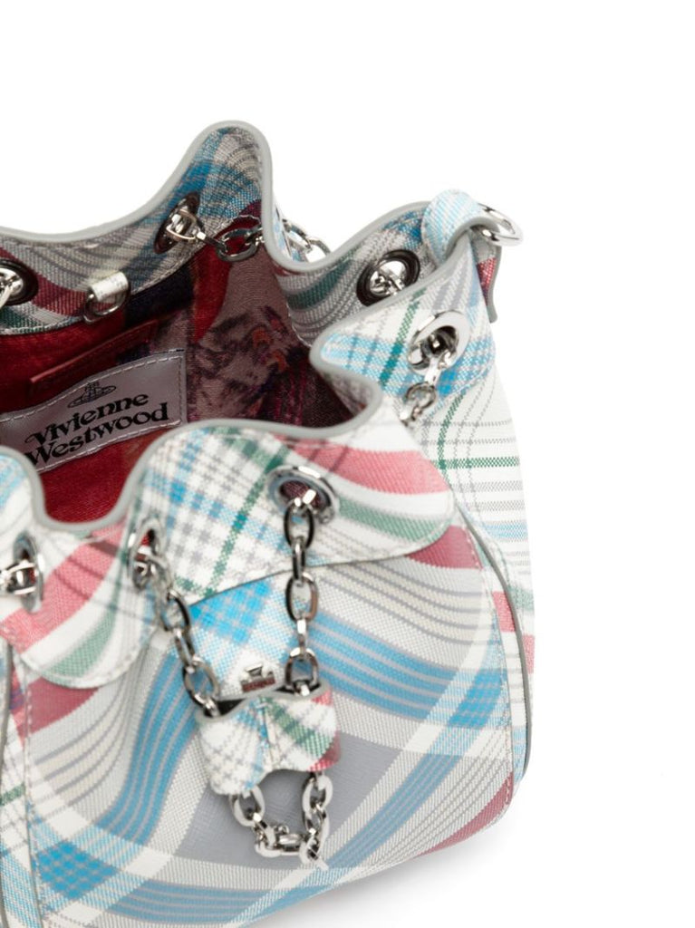 Multicolour Chrissy Leather Bucket Bag