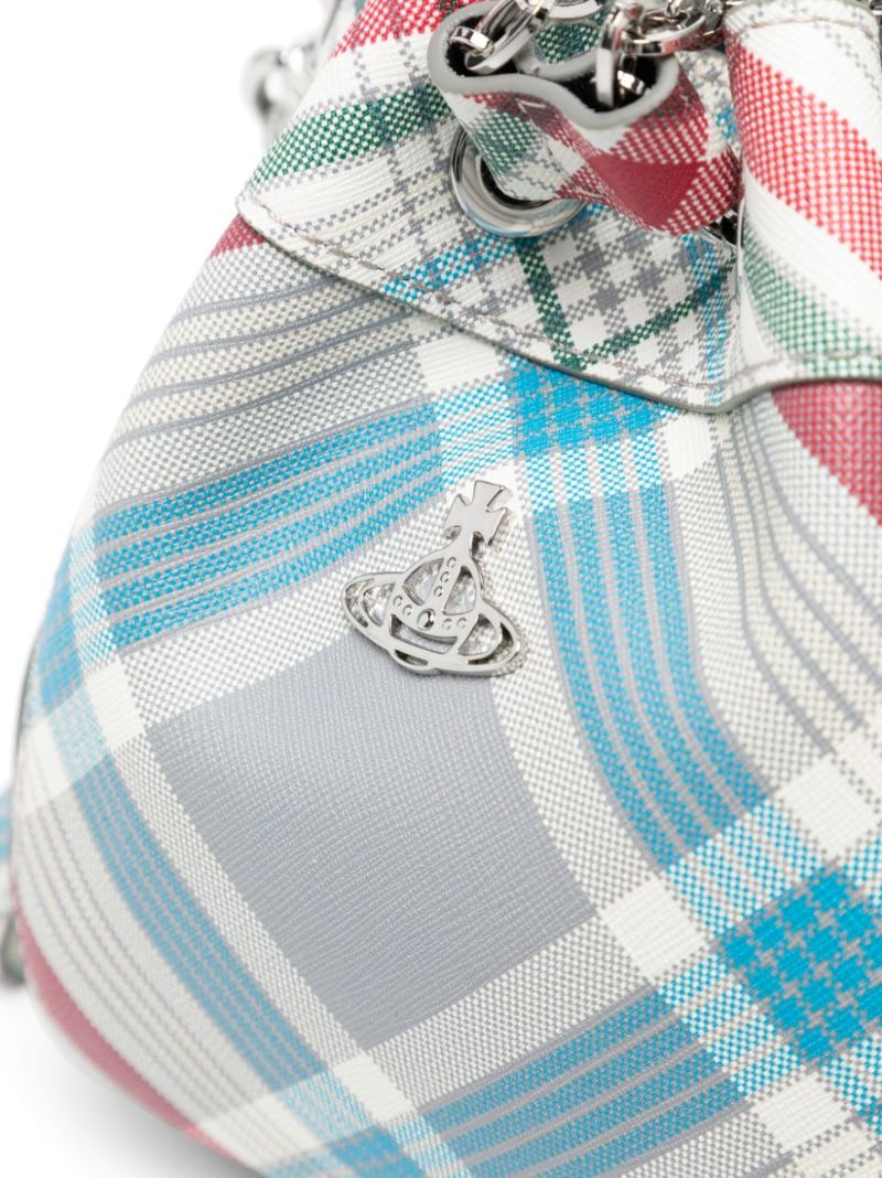 Multicolour Chrissy Leather Bucket Bag