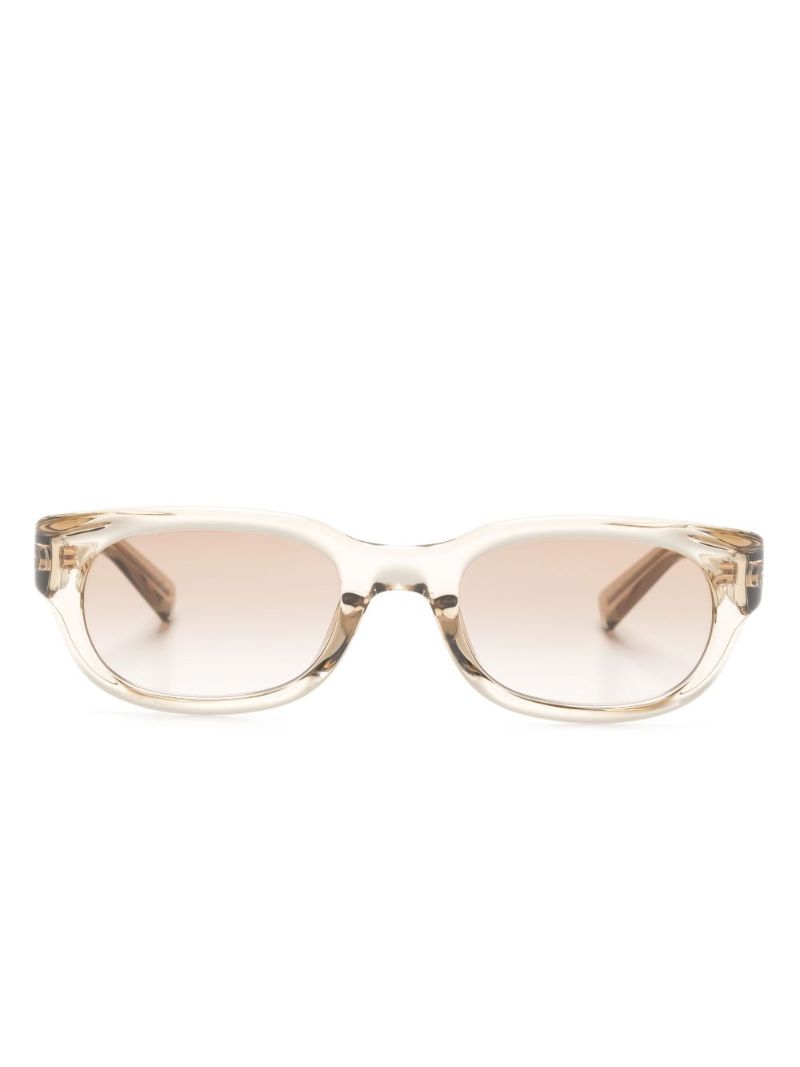 Yellow Sl642 Rectangle-frame Sunglasses