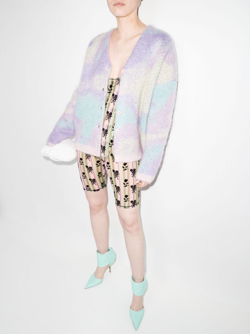 Multicolour Unicorn-jacquard Cardigan