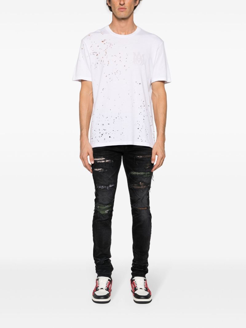 Black Ripped Skinny Jeans