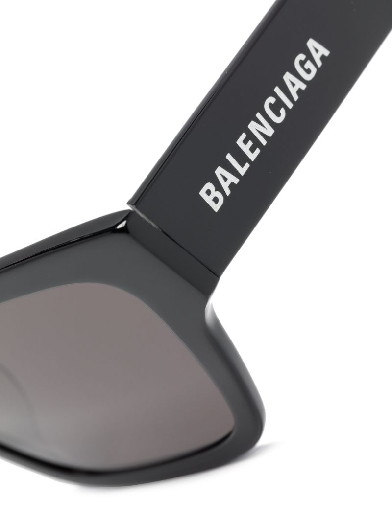 Black Square-frame Sunglasses