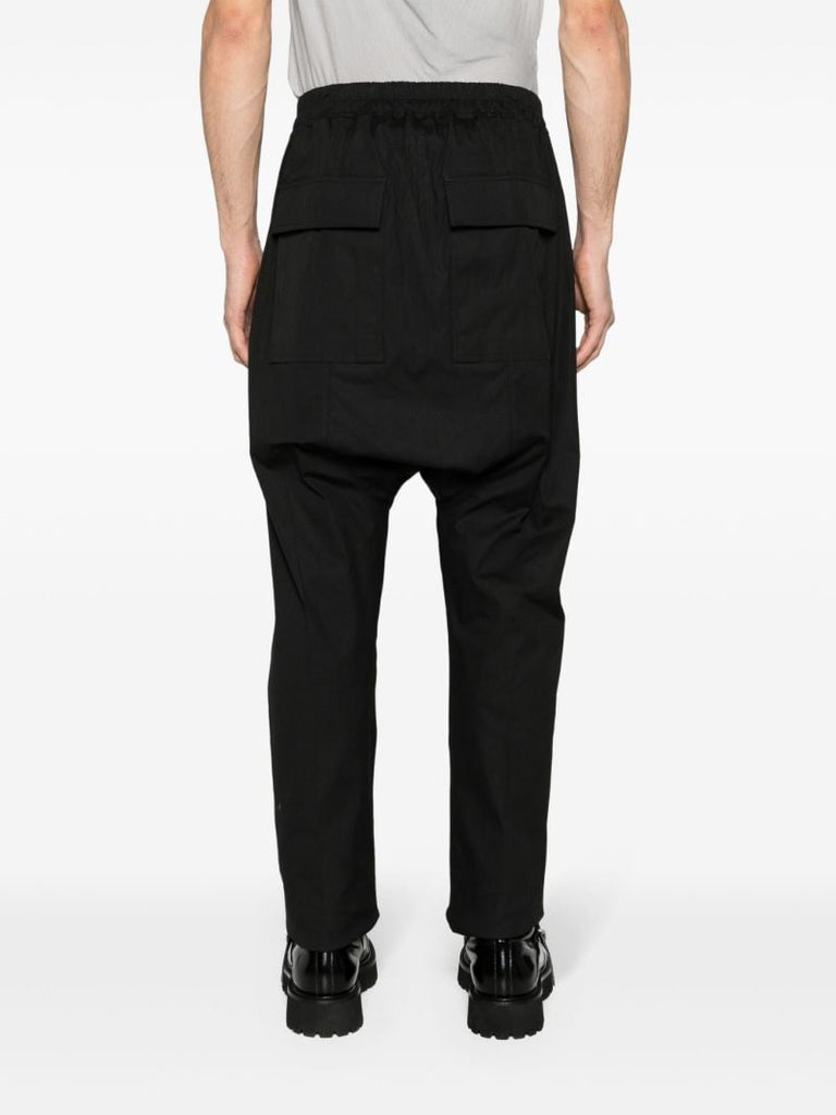 Black Organic Cotton Track Pants