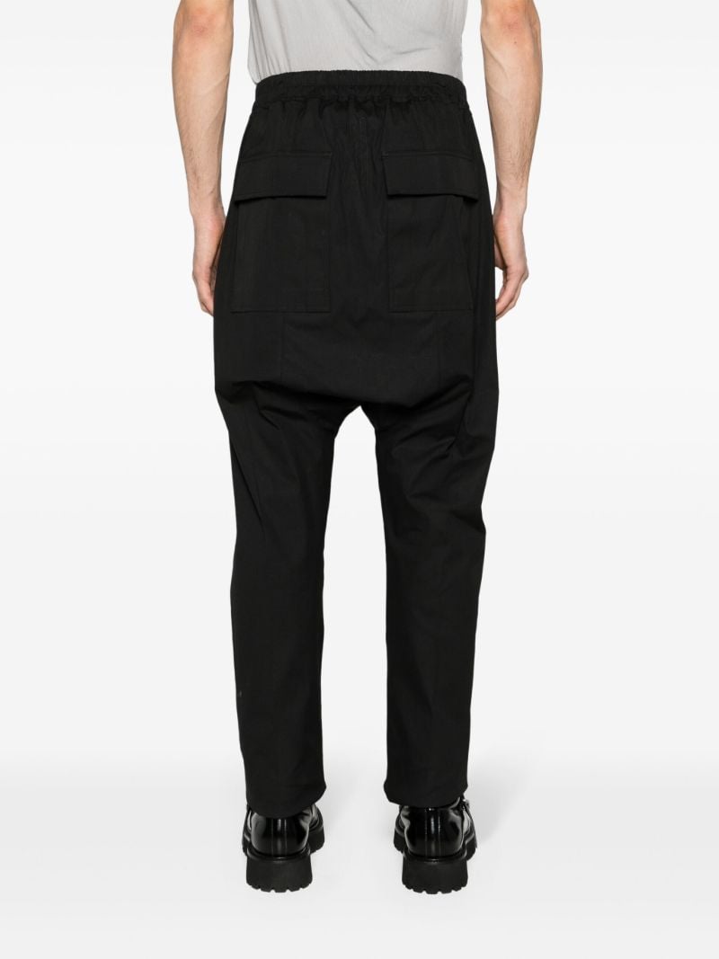 Black Organic Cotton Track Pants