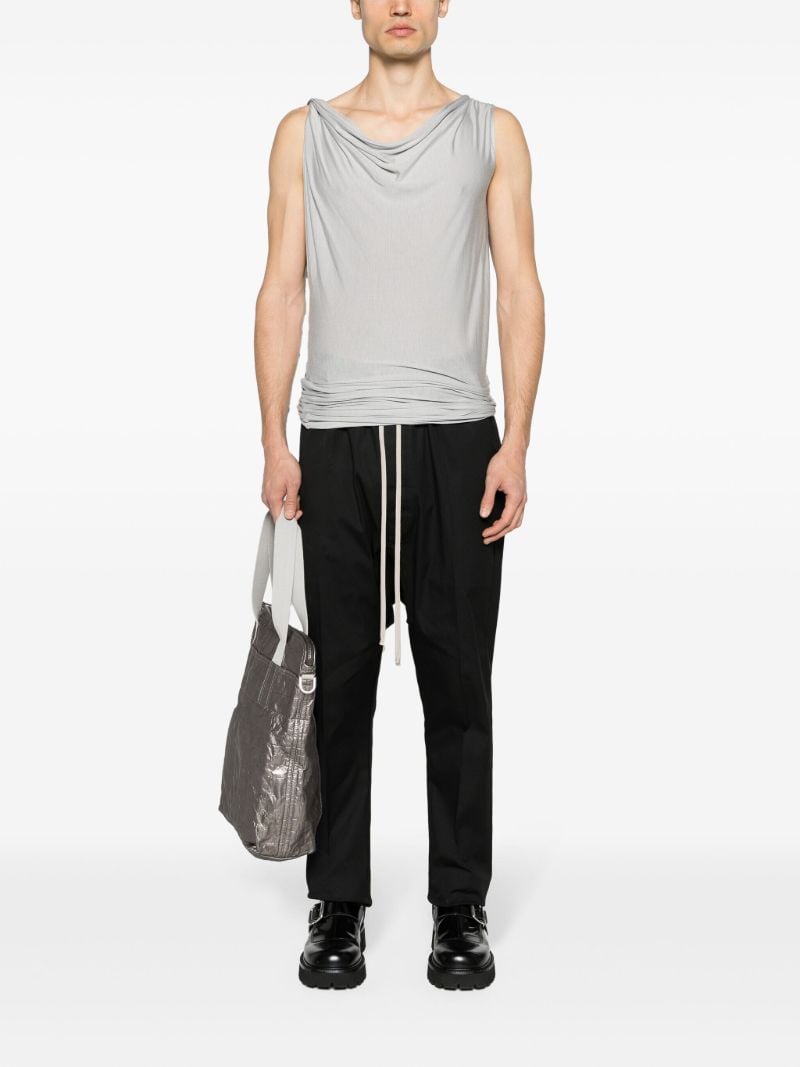 Black Organic Cotton Track Pants