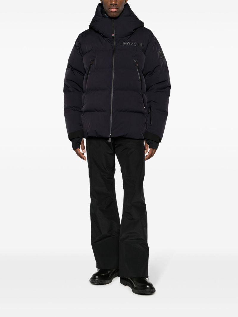 Black Belted Ski Trousers