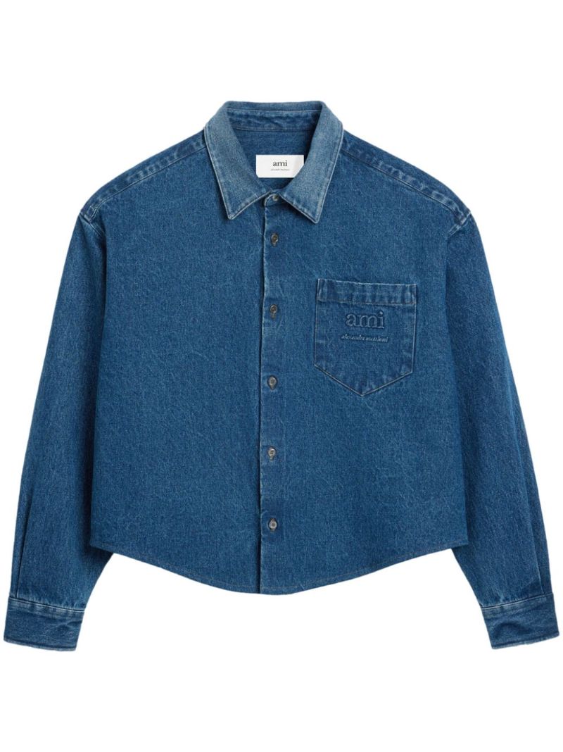 Blue Ami De Coeur Denim Shirt