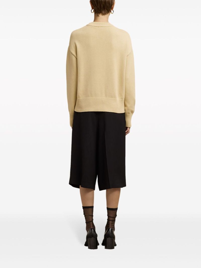 Neutral Ami De Coeur Sweater