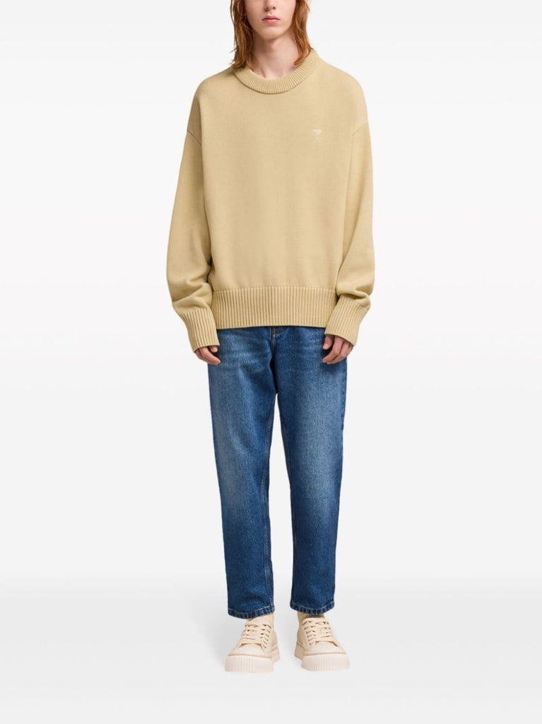 Neutral Ami De Coeur Sweater
