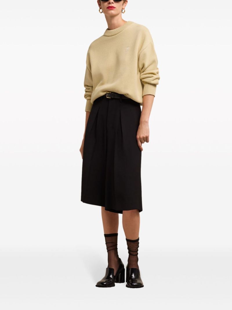 Neutral Ami De Coeur Sweater