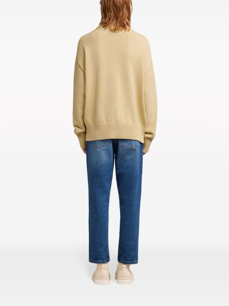 Neutral Ami De Coeur Sweater