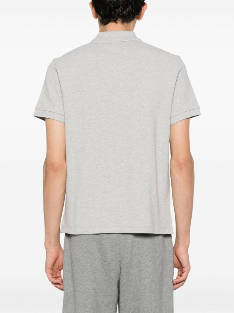 Grey Ami De Couer Organic Cotton Polo Shirt
