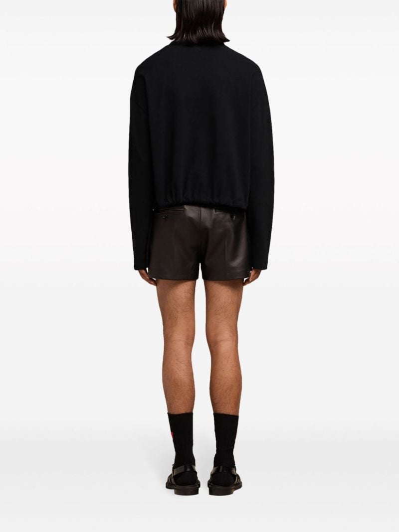 Black Organic Cotton Polo Shirt