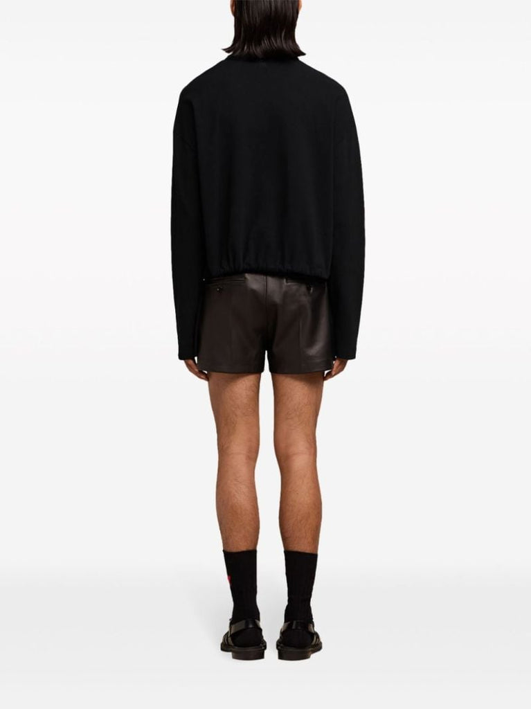 Black Organic Cotton Polo Shirt