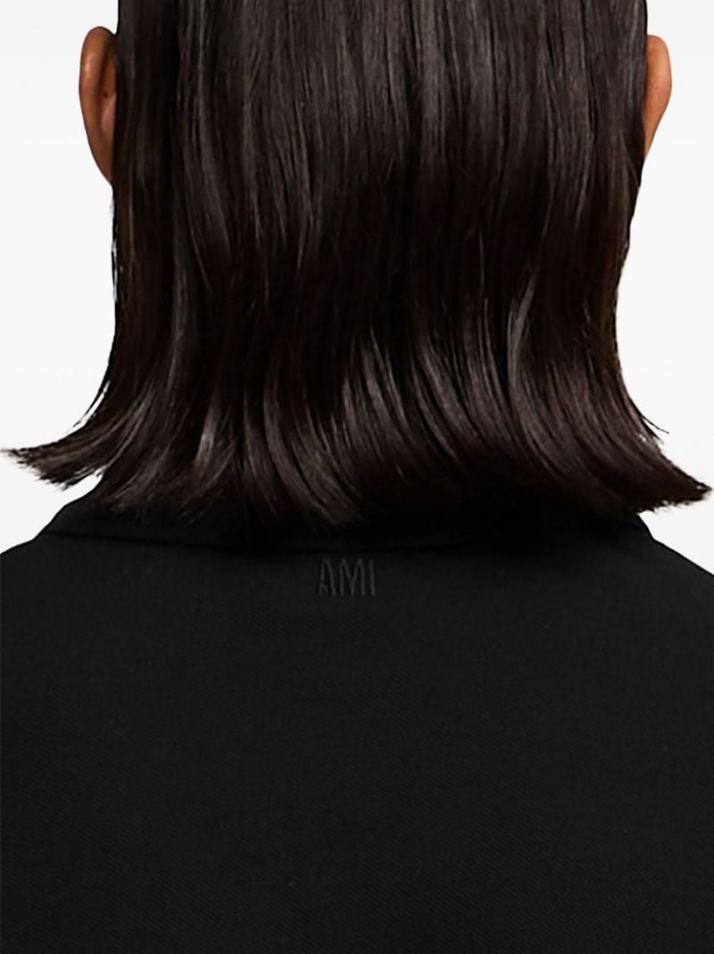 Black Organic Cotton Polo Shirt