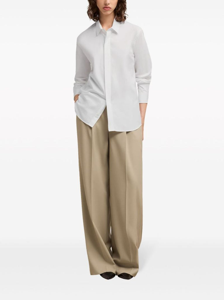 White Ami De Coeur Poplin Shirt
