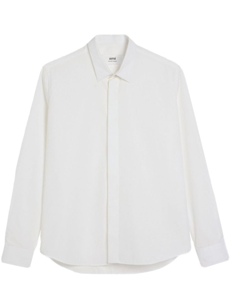 White Ami De Coeur Poplin Shirt
