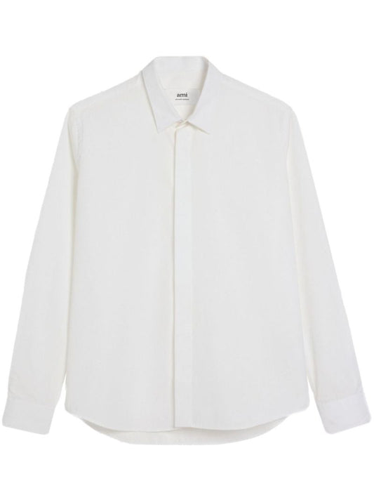 White Ami De Coeur Poplin Shirt