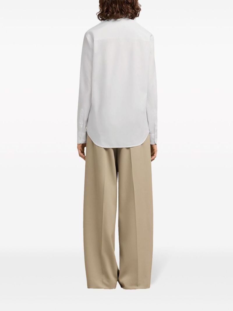 White Ami De Coeur Poplin Shirt