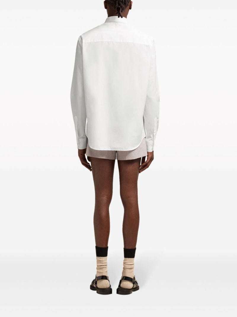 White Ami De Coeur Poplin Shirt