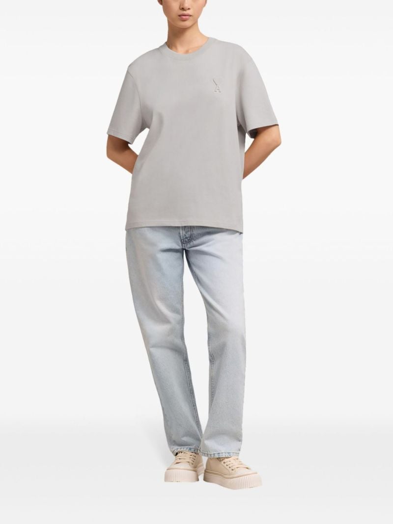 White Ami De Coeur Organic Cotton T-shirt