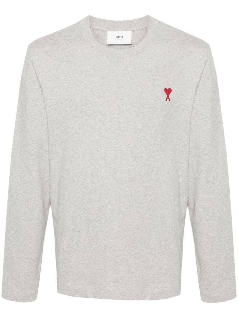Grey Ami De Couer Organic Cotton T-shirt