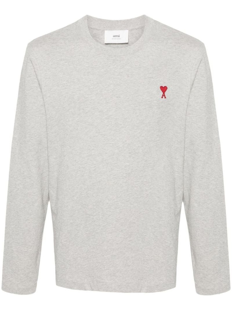 Grey Ami De Couer Organic Cotton T-shirt