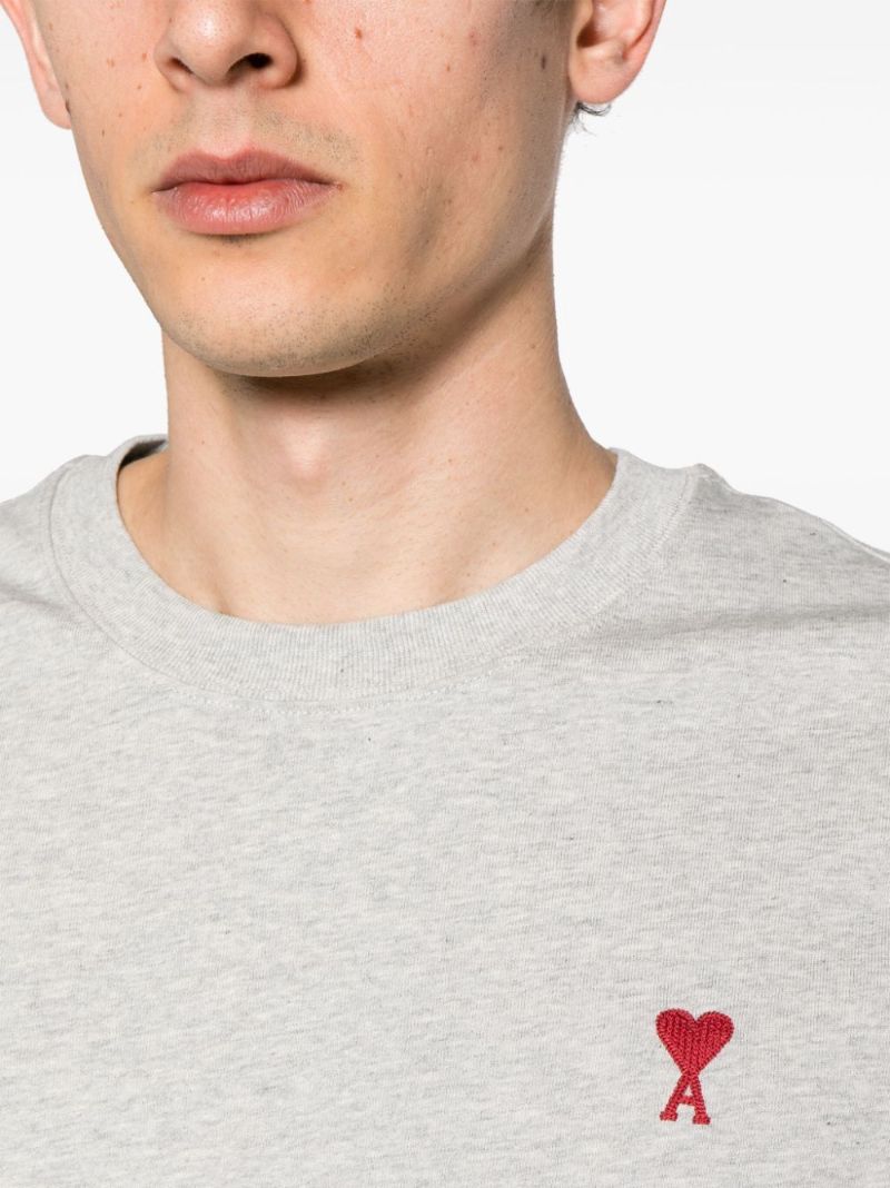 Grey Ami De Couer Organic Cotton T-shirt