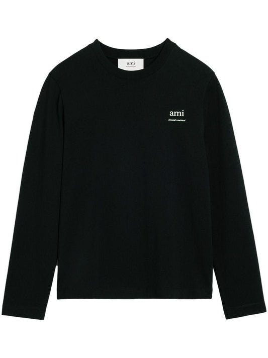 Black Logo-print Cotton T-shirt