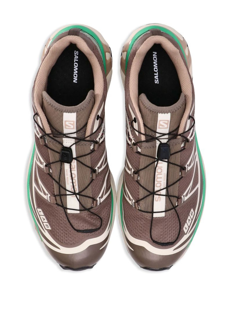 Brown Xt-6 Mindful 2 Panelled Sneakers