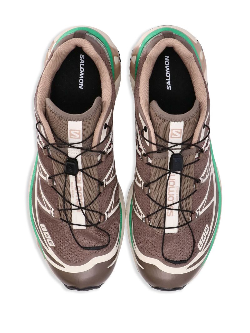 Brown Xt-6 Mindful 2 Panelled Sneakers