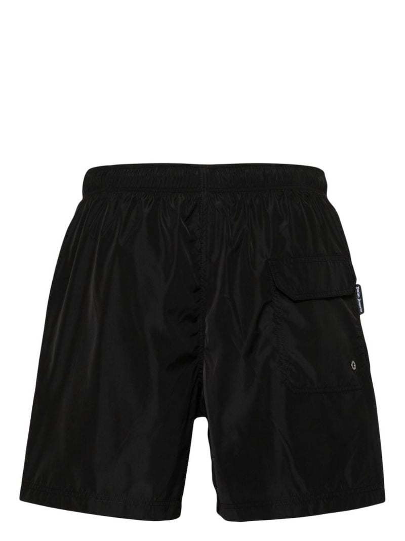 Black Pa City Swim Shorts