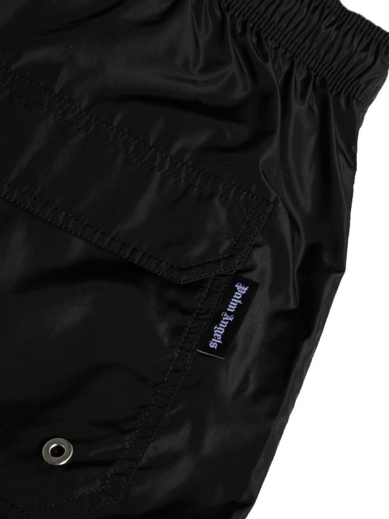 Black Pa City Swim Shorts