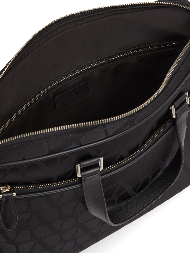 Black Toile Iconographe Laptop Bag