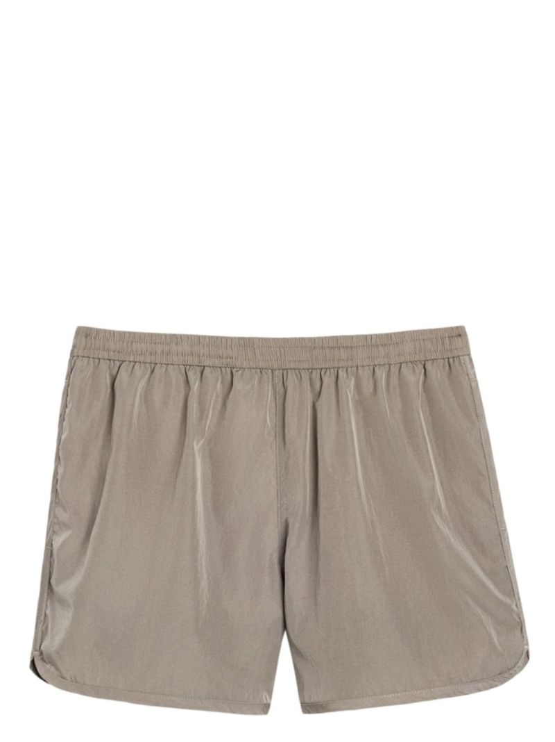 Grey Ami De Coeur Canvas Swim Shorts