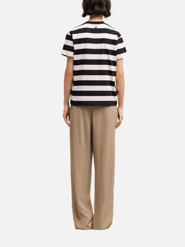 Black Ami De Coeur Striped T-shirt