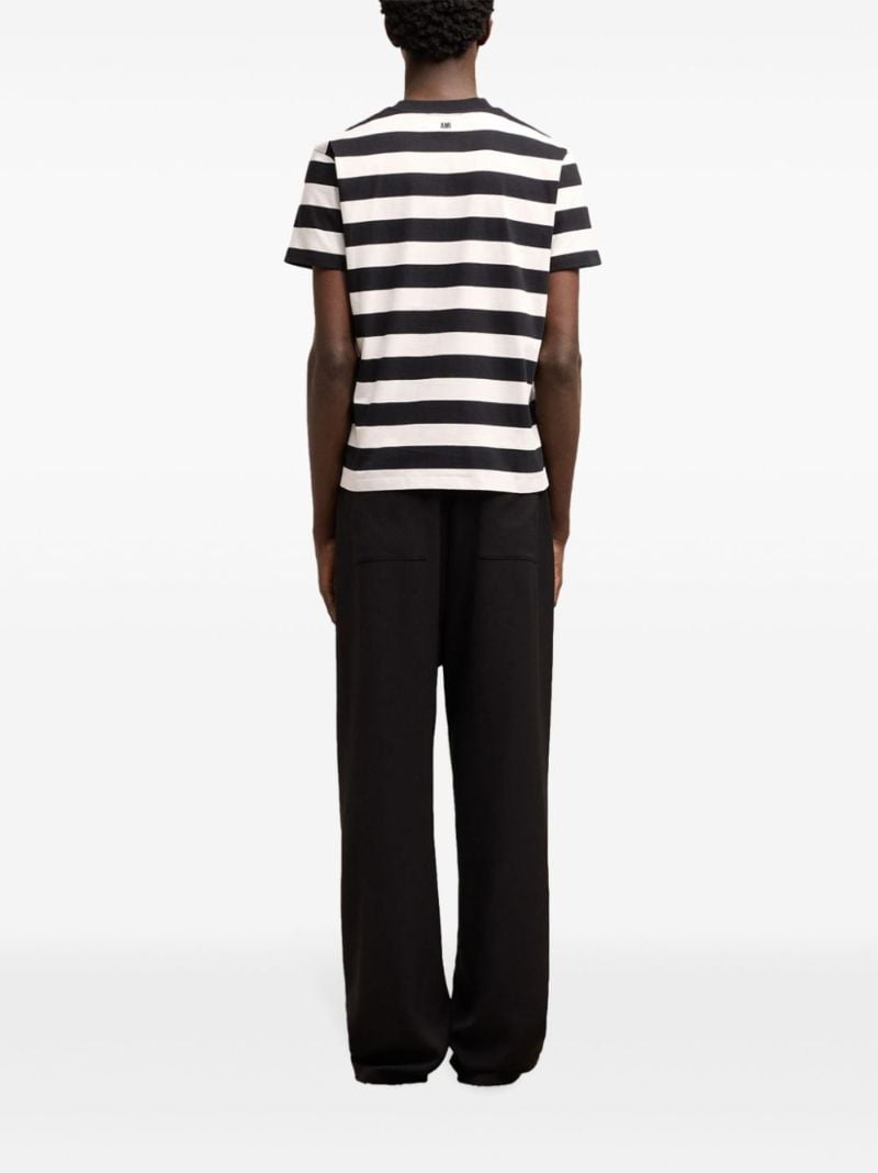 Black Ami De Coeur Striped T-shirt