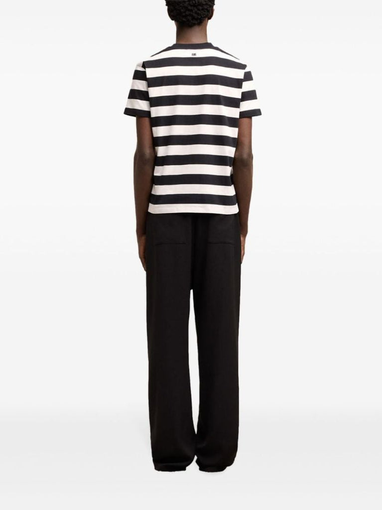 Black Ami De Coeur Striped T-shirt