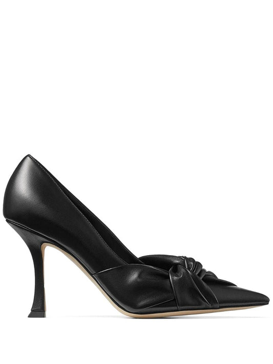 Black Hedera 90 Leather Pumps