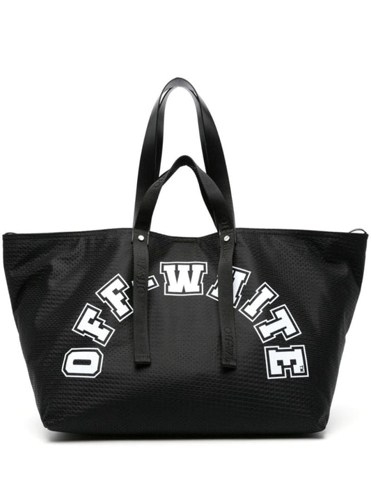 Black Day Off Mesh Tote Bag
