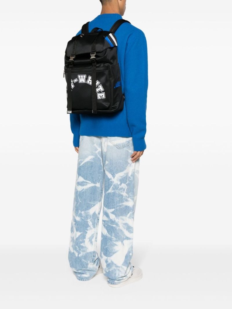 Black Outdoor Hike Baseball Backpack
