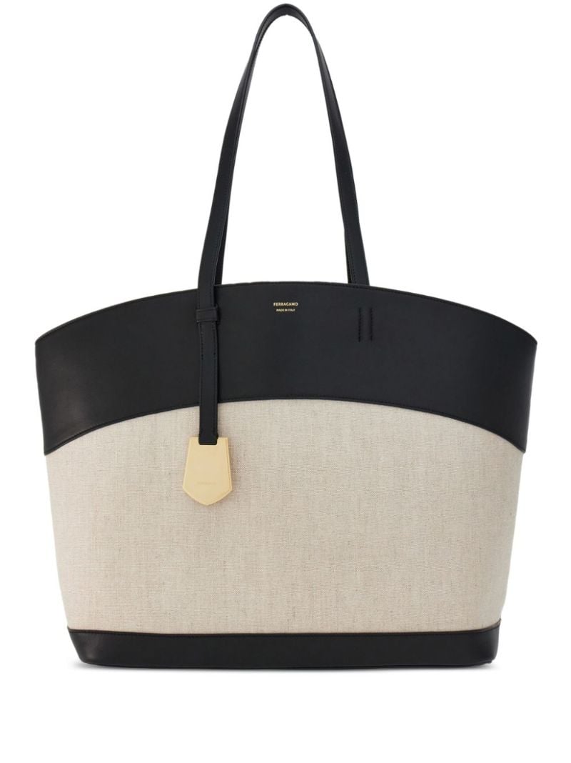 Neutral Charming Medium Tote Bag