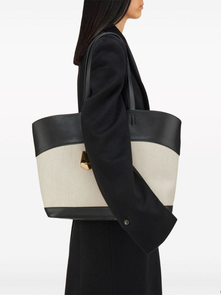 Neutral Charming Medium Tote Bag
